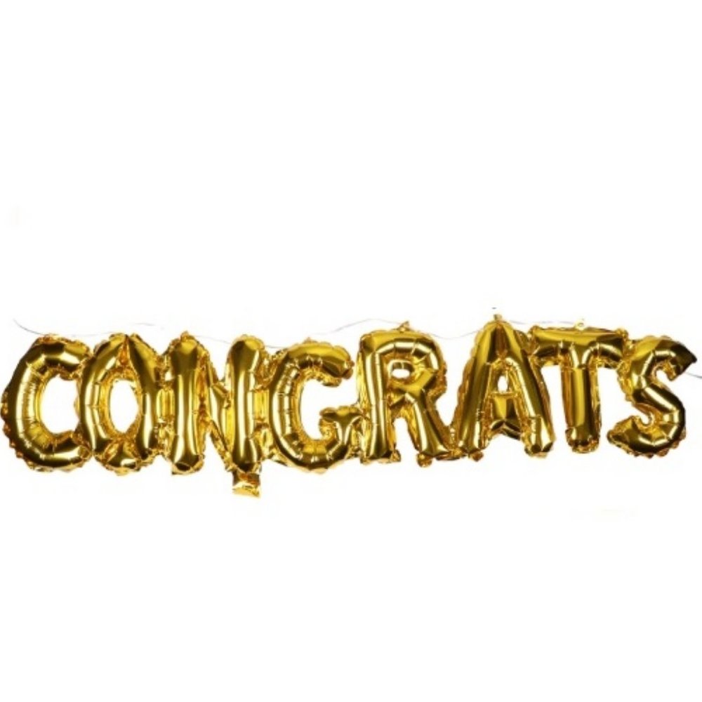 CONGRATS Foil Balloons
